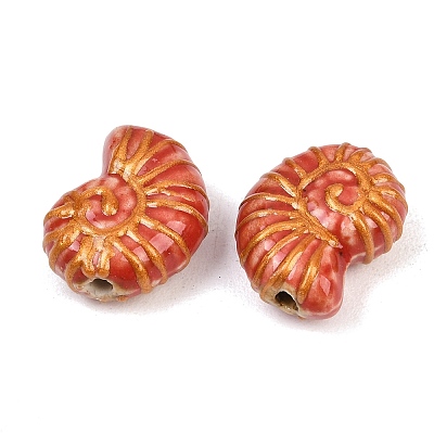 Handmade Porcelain Beads PORC-B008-02F-1