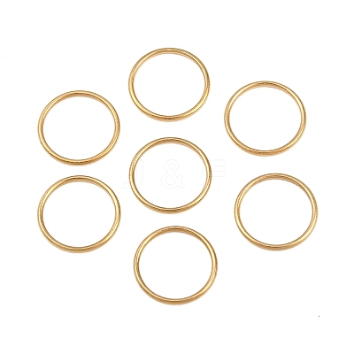 Ion Plating(IP) 304 Stainless Steel Closed Jump Rings STAS-G393-06G-10-1