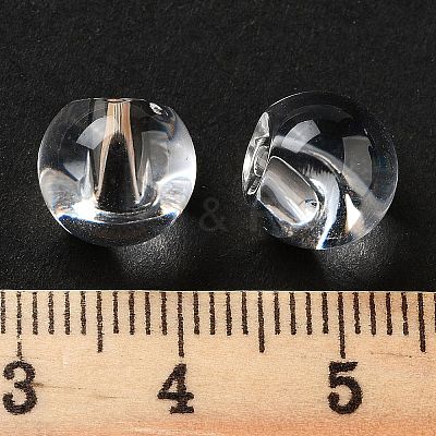 Acrylic Beads X-OACR-U005-08B-1
