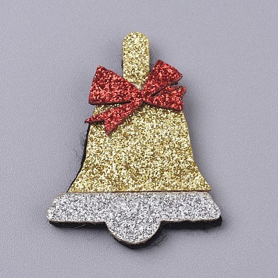 Christmas Bell Shape Christmas Cupcake Cake Topper Decoration DIY-I032-21-1
