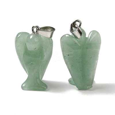 Natural Green Aventurine Pendants G-C095-03P-05-1