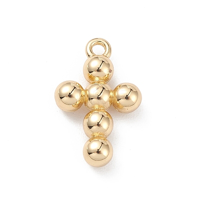 Rack Plating Brass Pendants KK-L155-45G-1