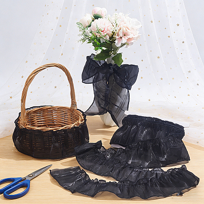 Polyester Lace Ribbon SRIB-NB0001-22D-1