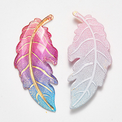 Transparent Acrylic Big Pendants LS-TACR-R140-03A-1