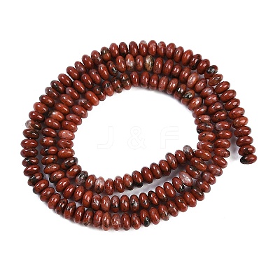 Natural Brecciated Jasper Beads Strands G-K343-C28-01-1