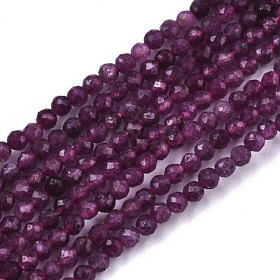 Natural Ruby Beads Strands G-N328-034-1