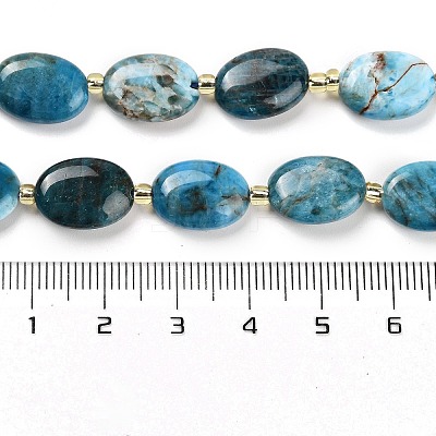 Natural Apatite Beads Strands G-H005-A03-02-1