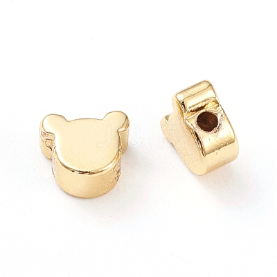 Brass Beads KK-K241-08G-1
