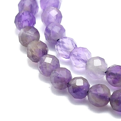 Natural Amethyst Beads Strands G-P457-A03-15-1
