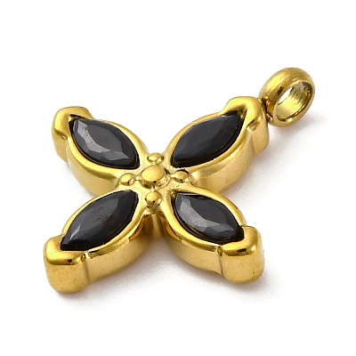 304 Stainless Steel Pendants STAS-C118-01G-02-1