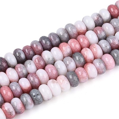 Glass Beads Strands X-GLAA-N059-5x8mm-34-1