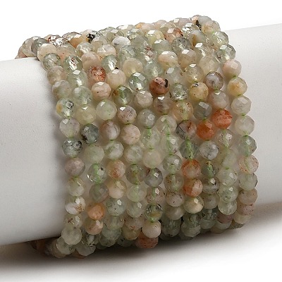 Natural Arusha Sunstone Beads Strands LS-G-F838-A02-4mm-1
