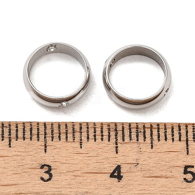 Non-Tarnish 201 Stainless Steel Bead Frames STAS-O130-06P-A-1