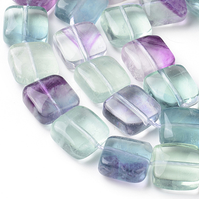 Natural Fluorite Beads Strands G-L527-08-1