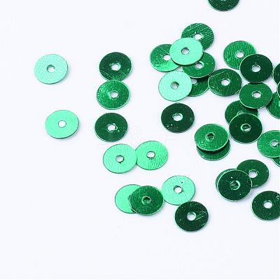 Ornament Accessories Plastic Paillette Beads PVC-R014-6mm-M-1