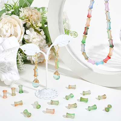 800Pcs Transparent Acrylic Beads OACR-PA0001-98A-1