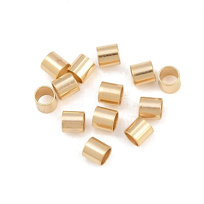 Brass Beads KK-C163-16G-1
