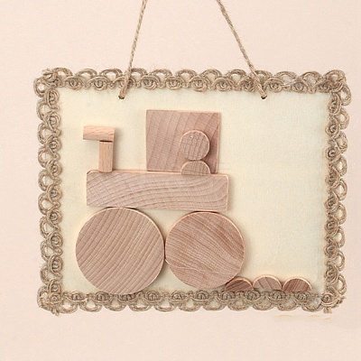 DIY Tractor Painting Handmade Materials Package for Parent-Child DIY-P036-07-1