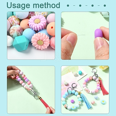 DIY Keychain Making Kits DIY-YW0012-57-1