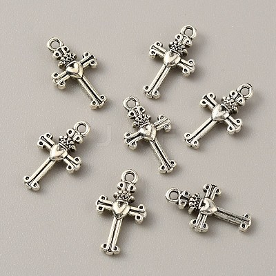 Tibetan Style Alloy Pendants FIND-CJC0007-42A-1