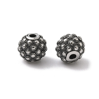 Retro 316 Surgical Stainless Steel Beads STAS-L307-17AS-14-1