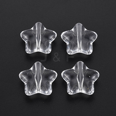 Transparent Acrylic Beads TACR-T003-27-1