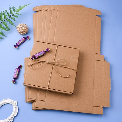 Kraft Paper Folding Box CON-F007-A08-1