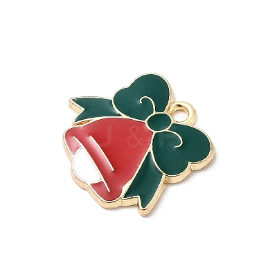 Christmas Alloy Enamel Pendants FIND-H055-17G-G01-1