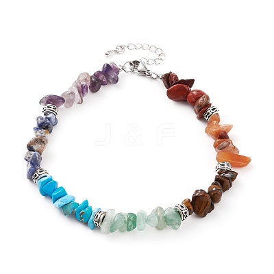 Chakra Jewelry BJEW-JB05916-1