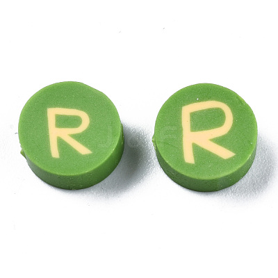 Handmade Polymer Clay Beads CLAY-N011-031R-1