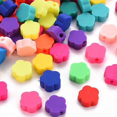 Handmade Polymer Clay Beads CLAY-N008-014-1