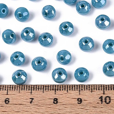 Opaque Colours Glass Seed Beads SEED-N007-34H-1