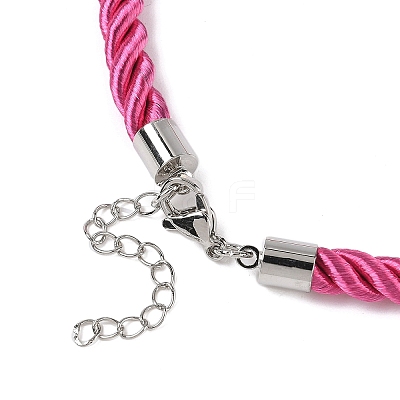 5MM Nylon Twisted Cord Necklace Making FIND-G096-01P-29-1