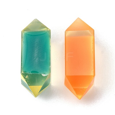 Resin Double Terminated Pointed Beads CRES-T014-26-1