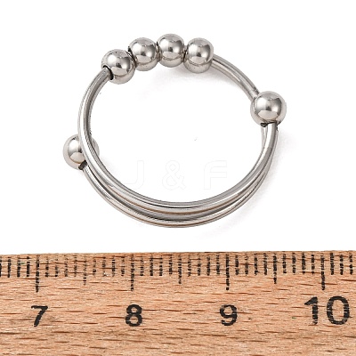 304 Stainless Steel Cuff Open Rings SA-CBA8B85-12P-1