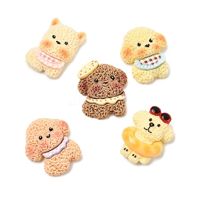 Opaque Resin Cabochons RESI-L050-01B-1