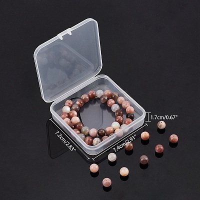 Natural Sunstone Beads Strands G-AR0001-76-1