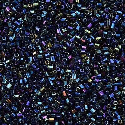 Glass Bugle Beads SEED-S032-13A-604-1
