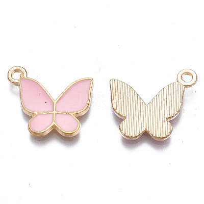 Alloy Enamel Pendants ENAM-T016-23D-RS-1