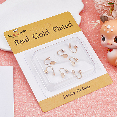 12Pcs Brass Cuff Earring Findings KK-BBC0010-22G-1