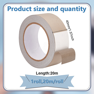 Conductive Fiberglass Fabric Adhesive Tape AJEW-WH0039-47C-1