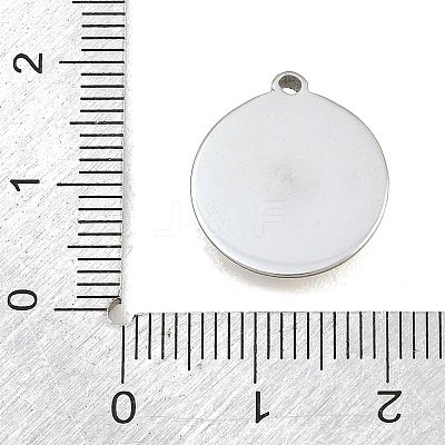 304 Stainless Steel Rhinestone Pendants CE-CBAF3A3-25P-01-1