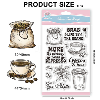 Custom PVC Plastic Clear Stamps DIY-WH0448-0835-1