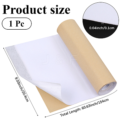 1Pc Flocking Cloth Self-adhesive Fabric DIY-CY0001-88F-1