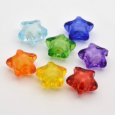 Transparent Acrylic Beads TACR-S091-20mm-M-1