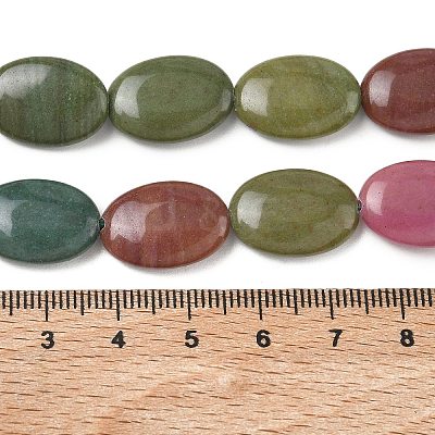 Natural Malaysia Jade Beads Strands G-K292-C16-13X18MM-1-1