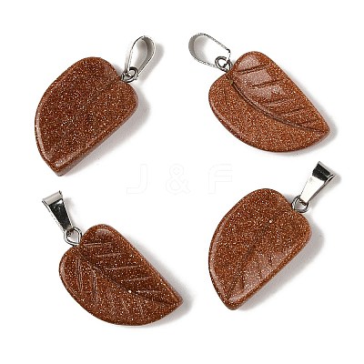 Synthetic Goldstone Pendants G-B127-01P-08-1