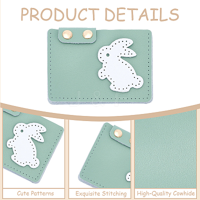 1 Set DIY Clutch Bag Making Kits DIY-CL0001-63A-1