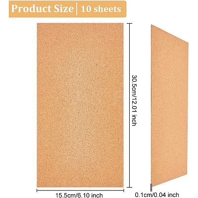 Cork Insulation Sheets DIY-WH0304-542-1