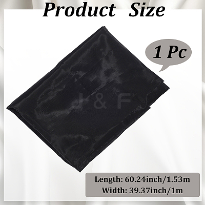 1M Polyester Gauze Fabric DIY-CY0002-08B-1